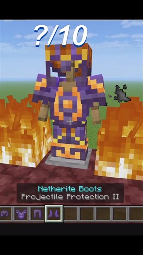 Golden Fire Armor Trim 🔥 #minecraft #armortrim