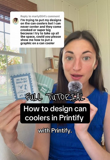Design Can Coolers in Printify: Full Step-by-Step Guide