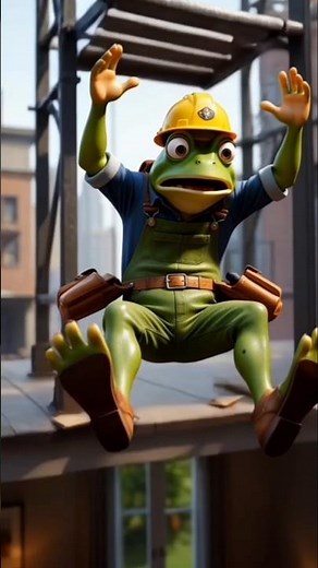 FALL FROM THE TOP 🐸 #funny #viral #memes #shortvideo