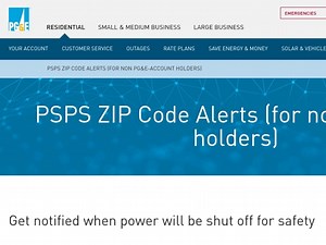 PG&E Launches New Alert System For Public Safety Power Shutoffs