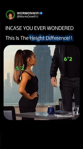 This is the Height Difference🥲