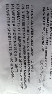 Write a short note on Harappa Civilization.Differentiate betwe... | Filo