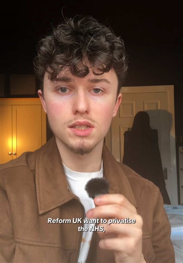 “I think we’re going to have to move to an insurance based system of healthcare” - Nigel Farage Reform UK want to privatise the NHS. Nigel Farage works for the wealthy. - #politics #ukpolitics #british #nhs #news @Zarah Sultana MP @Jeremy Corbyn @Zack Polanski @Unite the Union 📣 @Novara Media @HOPE not hate @Plaid Cymru @Turn Left @The Canary @Communication Workers Union @The Green Party