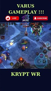 VARUS GAMEPLAY | WILD RIFT #leagueoflegends #wildrift #wildriftgameplay #varus