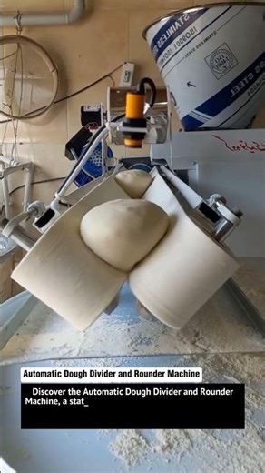 Amazing Automatic Dough Divider and Rounder Machine | Fast Bread Making Technology 2025