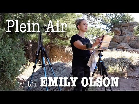 PLEIN AIR with Emily Olson! | Boulder, CO