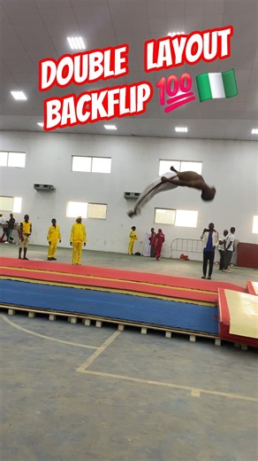 Insane Double Layout Backflip 💯 #shorts