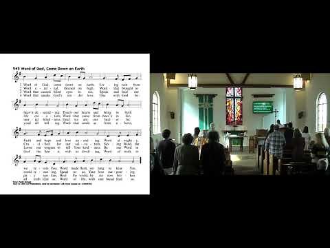LSB 545 - Word of God, Come Down on Earth