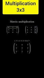 🚀 Multiply Any 3x3 Matrix FAST! (Step-by-Step Guide to Master Matrix Math!)