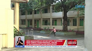 Mga magulang at estudyante, puwedeng mag-enroll nang personal, online at sa pamamagitan ng drop boxe