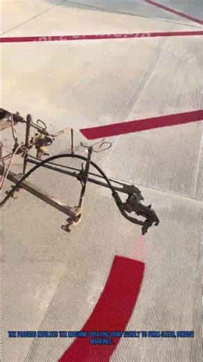 Airport Line Painting: Machine Creates Precise Safety Markings