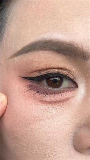 Master Lower Lash Drawing in 1 Step | Easy Lower Lash Makeup Tutorial for Beginners #shorts