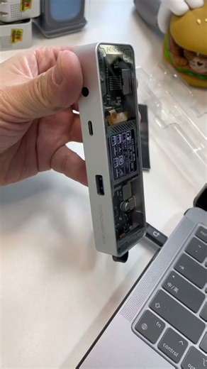 DOCKCASE多凯斯可视化TypeC拓展坞6合1MacBook苹果笔记本转换器USBC转HDMI4K60hz桌面扩展坞商务办公3