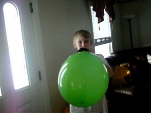 Popping a Balloon