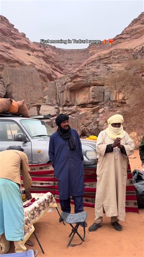 First Morning in Tadrart Rouge