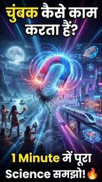चुंबक कैसे काम करता हैं? 🧲 Real Science Behind Magnetism😳