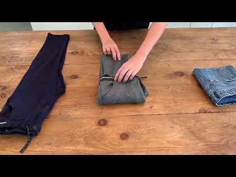 Como Doblar pantalones