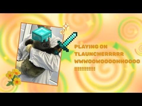 Minecraft (Tlauncher) gameplay!! ;3