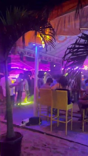 Goa Beach DJ Night #Goa #GoaNightLife #GoaBeach #beachparty #youtubeshorts #Shorts #Viral