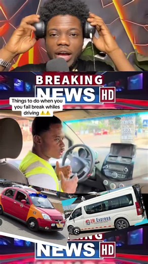This is the best thing to do when you fail break when driving⚠️#ghanatiktok🇬🇭 #pascalofficial #content #driving