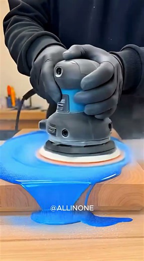 Building a Luxury Wood & Blue Resin Kitchen Sink | DIY Epoxy Masterpiece