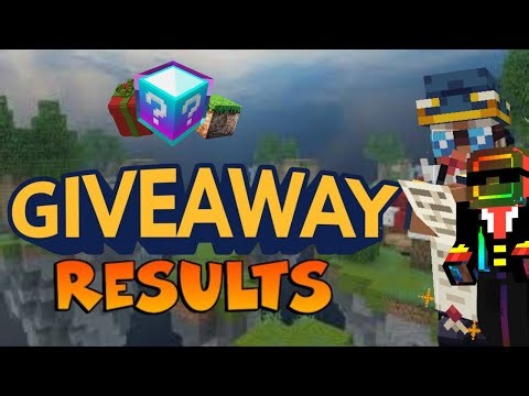 2 Year special minecraft giveaway results part - 1 . Minecraft Giveaway Results . #minecraft