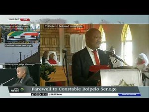 Eulogy by Minister of Police at Official Funeral of Constable Boipelo Senoge