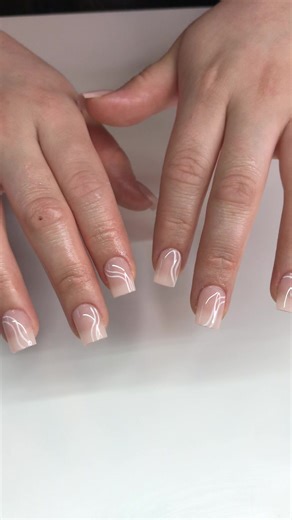 Apres short natural square tips 🤍 #apresgelx #apres #extrashortnails #gelx #nudenails #simplenailart #chicagonailtech #beginnernailtech @apresnailofficial