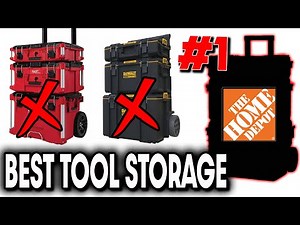Rolling Tool Storage System at The Home Depot DESTROYS MILWAUKEE & DeWALT
