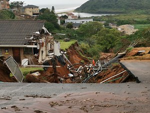 Durban house collapses, warning of further bad weather [Watch]