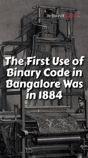 The History of Bangalore Podcast | The First Use of Binary Code in Bangalore was in 1884📺 To listen to our latest episode, click the link in our bio today!🔗 —— Our work is... | Instagram