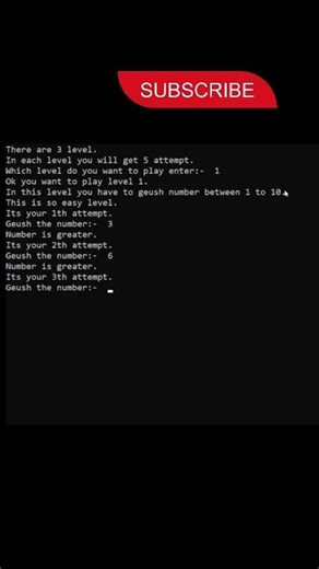I Made a Number Guessing Game in Python (3 Levels) #coding #pythonprogramming #python