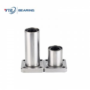 [Hot Item] Linear Guide Roller Ball Bearing Lmf50luu Low Price High Stability Linear Motion Slide Guide Rail Block Bearing
