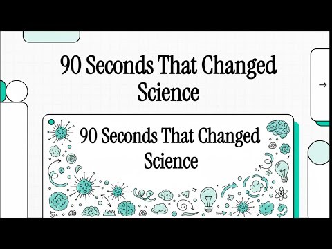 90 Seconds That Changed Science Forever