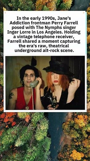 Inside the 1990s Underground L.A. Alt-Rock Scene 🎸 #JanesAddiction #PerryFarrell #Shorts