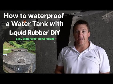 Best way to waterproof a Water Tank with Liquid Rubber DIY (Potable Water Certified)