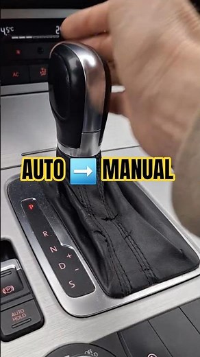 Manual Mode in an Automatic Car