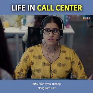 Life In Call Center #viral #funny | Binge
