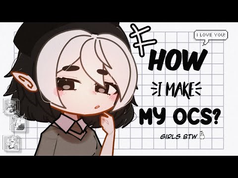 How I make my ocs? (Girls) ⛸🖇