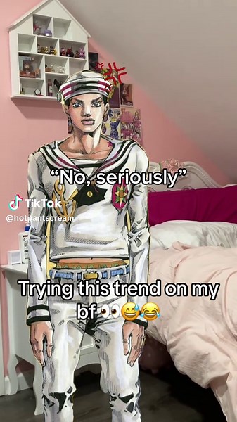 he so funny yo 😂😂😂 #josukehigashikata #jojosbizarreadventure #jjba #bf #trend