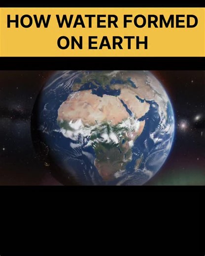How water formed on earth | Mr.logithan