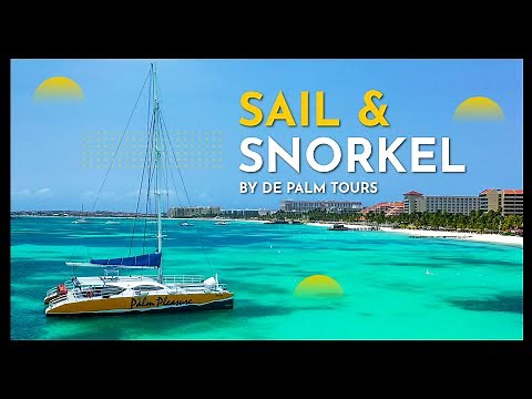 Sail and snorkel trip in Aruba by De Palm Tours