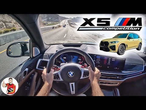 The 2024 BMW X5 M Comp is a Practical Powerhouse (POV Drive Review)
