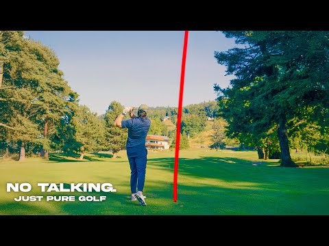 Walking 18 Holes at Sunset | Relaxing Cinematic Golf