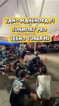 P1 VANO MAHENDRA x TEKNO TUNER HS NINJA SUNMORY PRO DANLANUD DRAG BIKE 2026 #racingcity #teknotuner