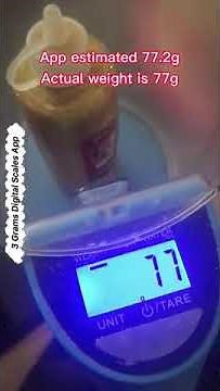3 Grams Digital Scales App Working Demo 2021 - Yes It Works!