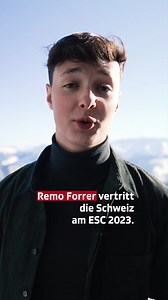 🎙️ Remo Forrer vertritt die Schweiz am «Eurovision Song Contest» 2023 in Liverpool🙌. Sein ESC-Song erscheint am 7. März. Die Schweiz tritt im ersten Halbfinale am 9. Mai 2023 gegen die Konkurrenz an. #ESC #EurovisionSongContest2023 #Liverpool | SRF Schweizer Radio und Fernsehen