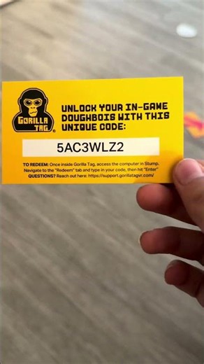 Code #gorillatag #gtcs #monke #vr #gtag #gorillatagquest #gorillatagvr #minecraft #gcon #vidcon2026