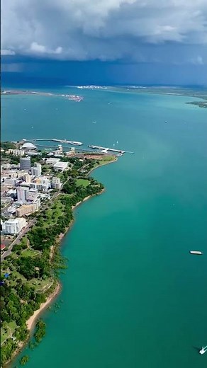 Darwin City NT Aerial Tour – Beautiful City by the Sea ✨AUSTRALIA #shorts