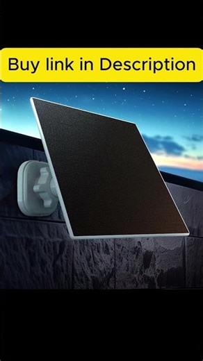Night Owl Battery Camera Solar Panel